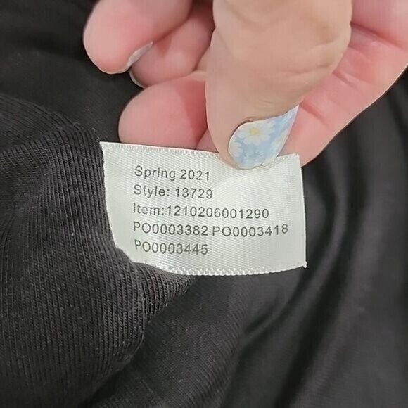 Marine Layer Striped Lexi Rib Daytime Midi Dress Sheath NWT Women's Medium - Picture 7 of 8